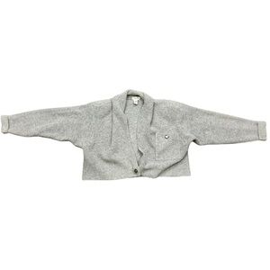Vintage Christian Dior Angora Lambswool Cardigan Sweater Size L